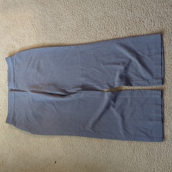 New with Tags JM Collection Gray Straight Waist Bootcut Pants Size 12 Petite - Picture 3 of 8